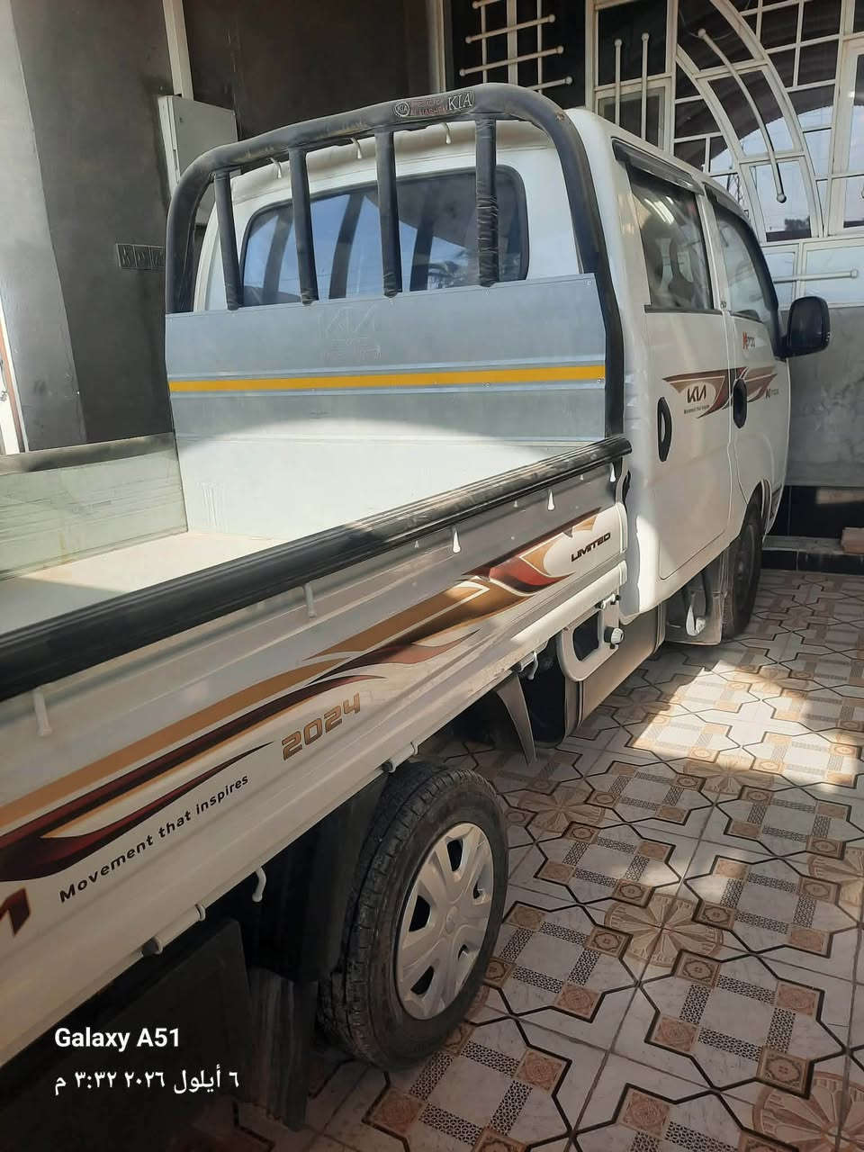 السلام عليكم كيا دبل قماره موديل 24 رقم بابل كفاله اخت الزيرو ماشيه 21الف ‭***********‬ بابل /كفل
