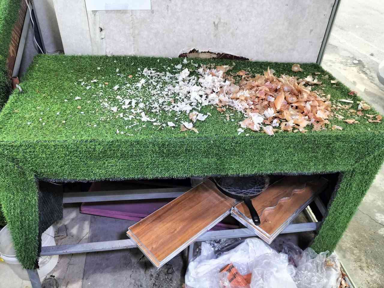 ميوزه علوه جاهزات بس تعرض عليهن نضيفات حيل جدد ثنين 3مترات اله شويه واحد مترين الي مقطع الصغير واحد متر ونص وميز خضره جاهز بس تخليله ماطور وبخاخات السعر 150مكاني الدوره الوادي شارع المعلمين ***********
