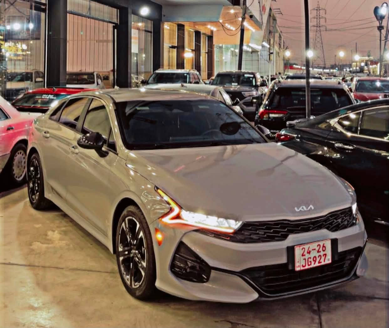 السلام عليكم
KIA k5 GT_line 2024

 
1. فول المواصفات 
2. بصمه 
3. شحن وايرليس
4. رادار امامي + خلفي 
5. نقطه عمياء 
6. كشنات جلد داخل احمر
7. هندبريك بصمة 
8. شاشة كبيرة كار بلي 
9. 3 انضمه قيادة 
10. لايت LED 3 عدسات 
11. اوتو هولد 

ضرر السياره : راس البوند بدون دواخل حادث سطحي 
بدون ايرباك 

السعر : 165 وبيها مجال 

تترقم شمالي 
للاستفسار : ***********
***********
