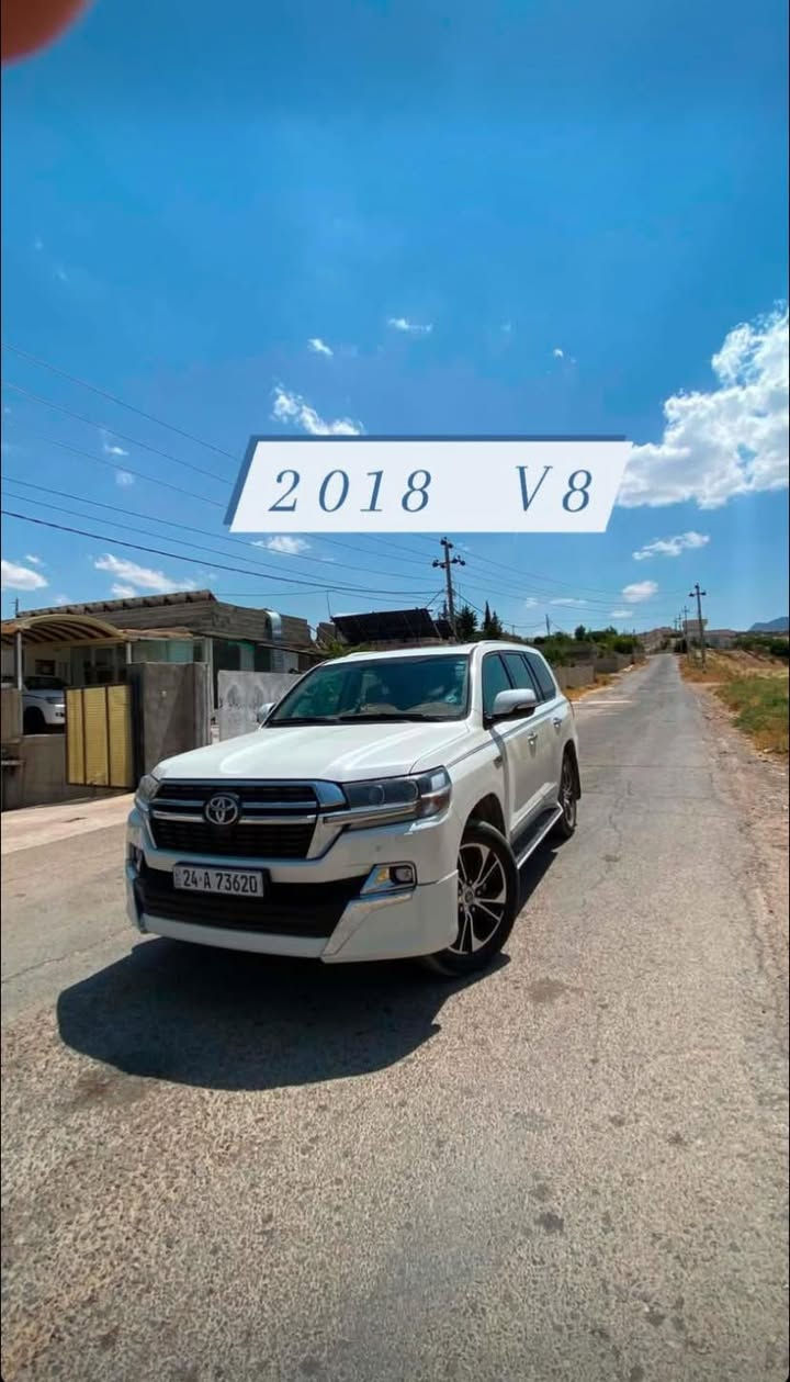 TOYOTA LANDCRUSER GXR 🧿⚜️

V8✈️
MODEL:-2018📦

بەنسبەتی بۆیاخ هیچی نیە پئش و پشتی کەپسە⚜️
سەنەوی رەقەم هەزەی نوێیە بەشەرتی تەحویل
مواسەفات GXR
نرخ:485 وەرەقەو مەجالێکی برایانە
بۆزانیاری زیاتر پەیوەندی بکە 👇
***********
