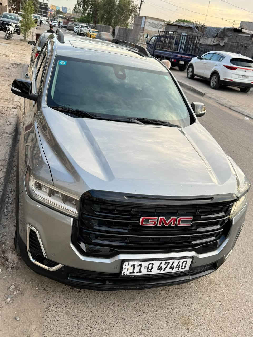 GMC 
٢٠٢٣ اكاديا / ستة سلندر فور ويل / فول حساسات / خمس وضعيات قيادة / بانوراما / ماشية ٢٨ الف سيارة بلادية للاخير 
كشنات جلد منفصل / فول تحكمات ستيرن / سيارة فئتها SIT / وبعد بيها هواي مواصفات /  مكان السيارة بغداد حي اور / سعرها : ٢٢٥ $ / للاتصال : ***********
