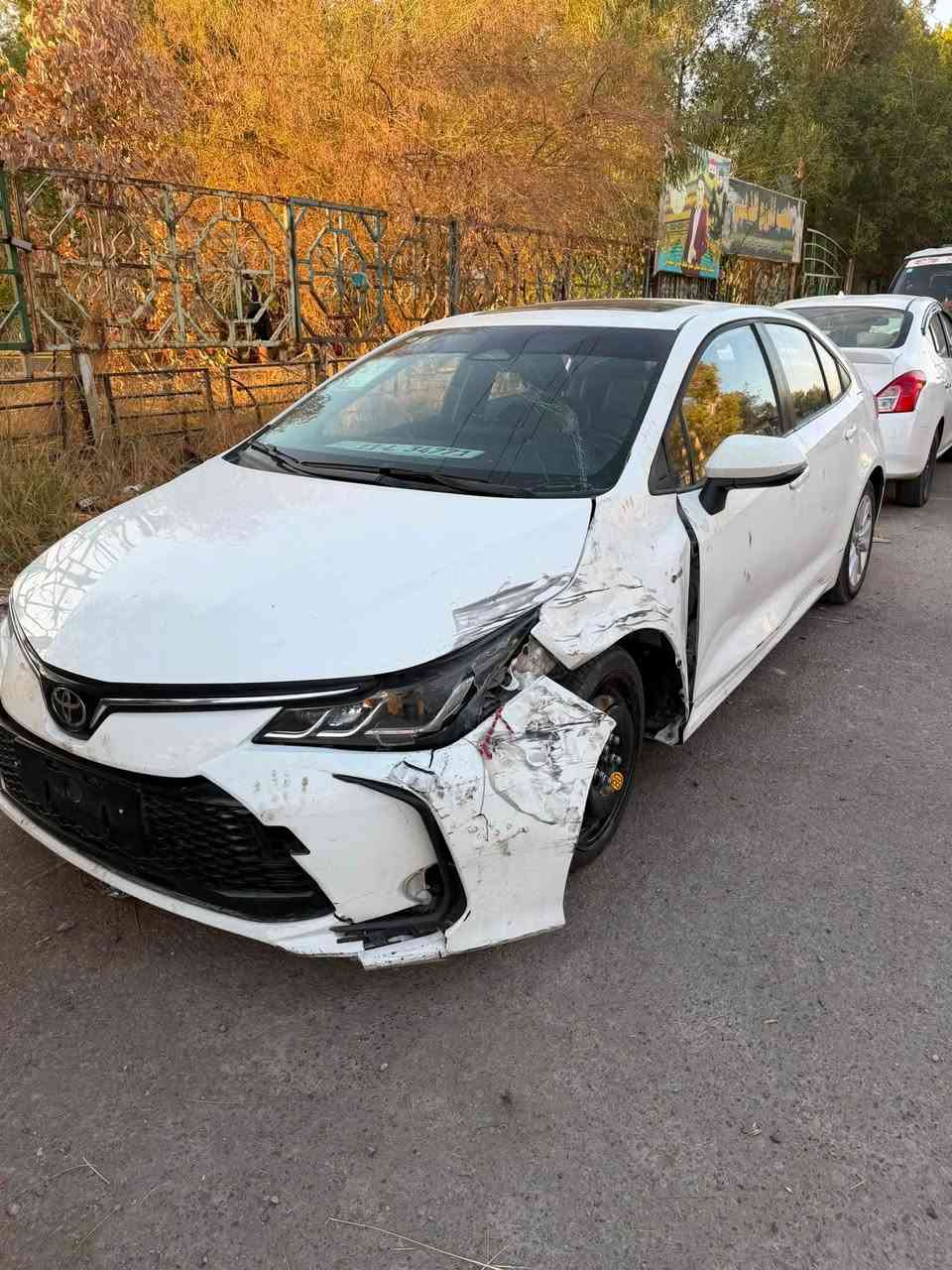 سلام عليكم
كورلا
للبيع على وضعها
بدون دواخل 
موديل 24
شغالة وتمشي ماشية 41 الف
رقم بغداد
للستفسار ***********
