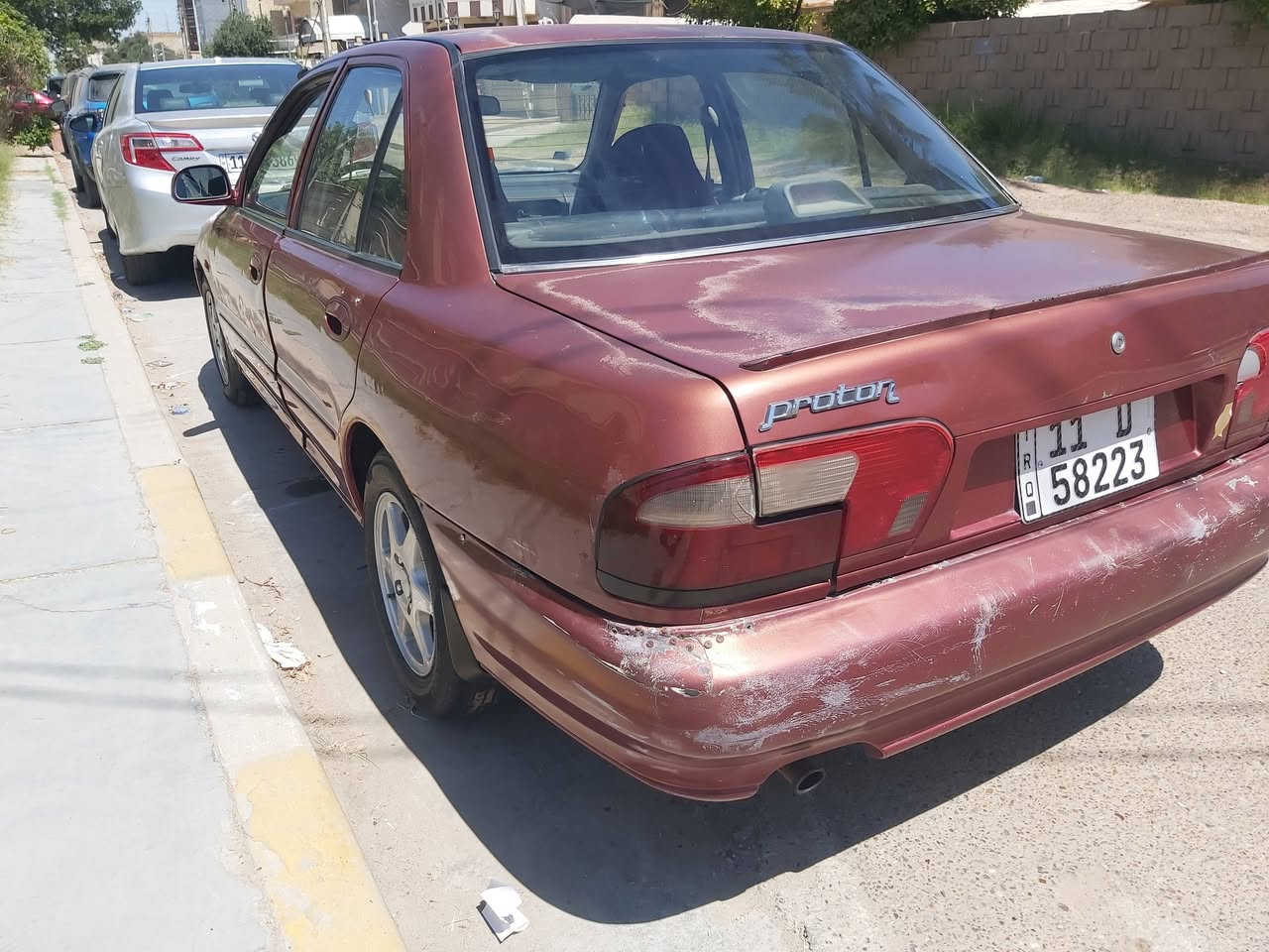 بروتون ٢٠٠٤ بسمي جاهزه نقصها تبريد مكينه كير بدون صبغ حلوه وناعمه مكان بغداد العامريه سعرها ٤٢ وبيها مجال بسيط للاتصال ***********
