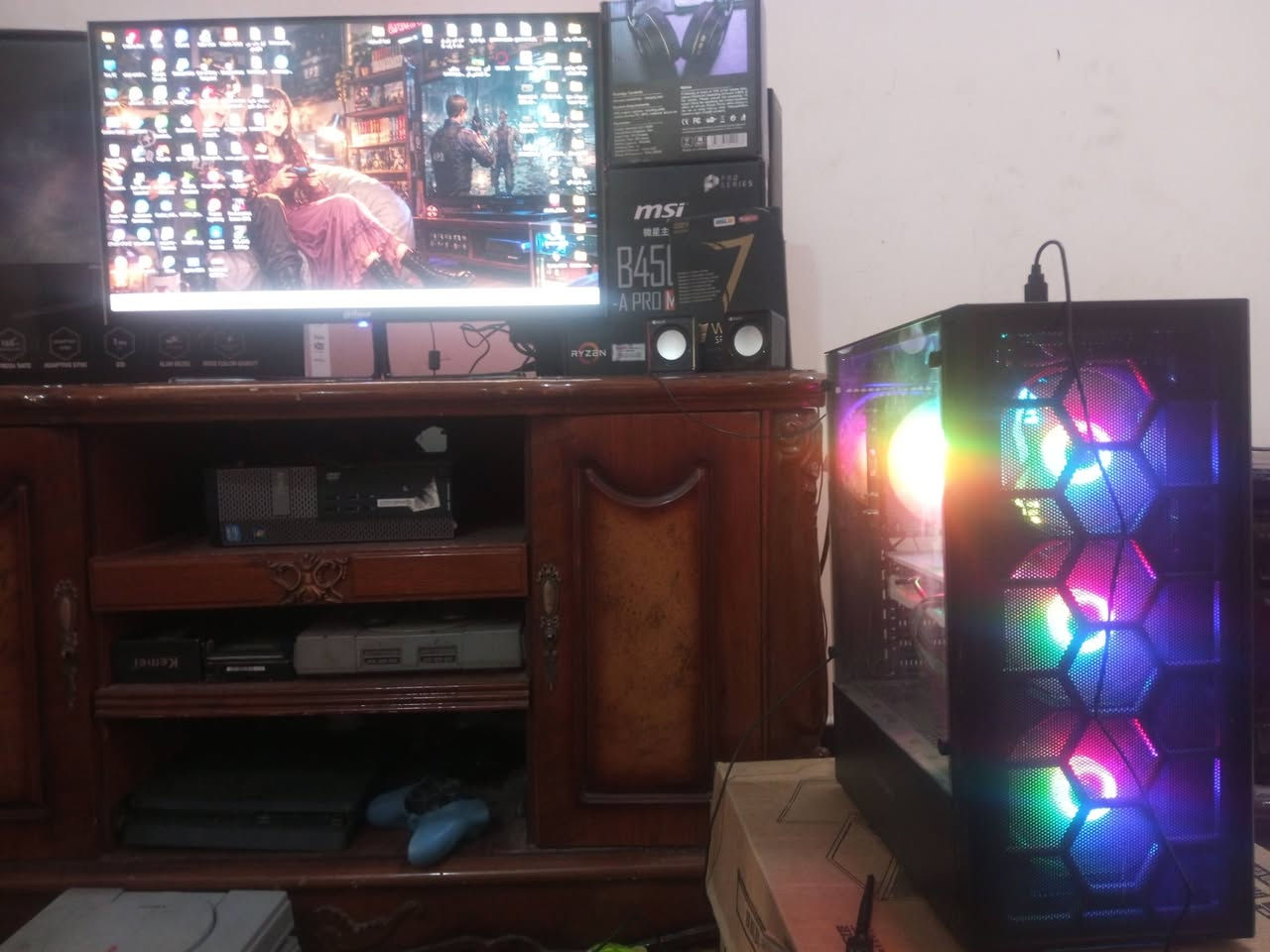 رايزن 5 5500 • RX 580 8 جيجا • 24 جيجا رام