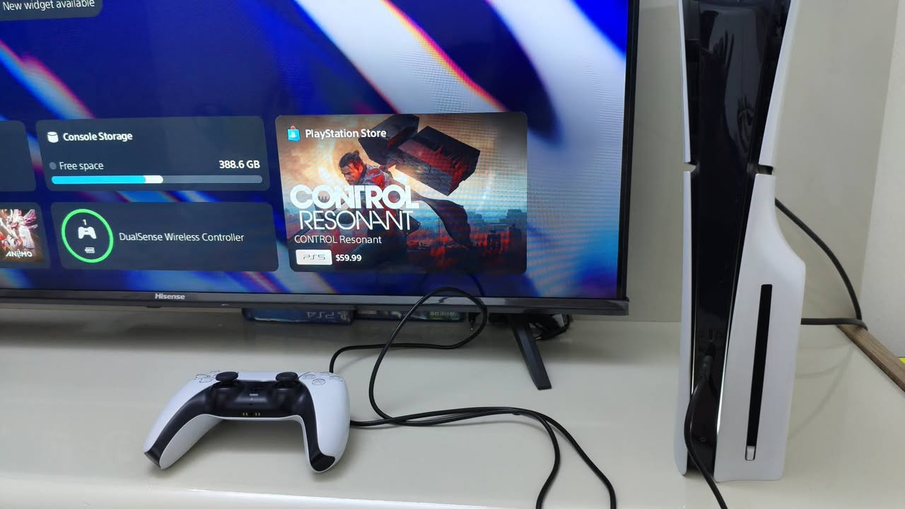 السلام عليكم
Ps5 slim 
اوربي نظافة فووول كامل ملحقات ضمان سنة باقي ٧ اشهر سوفتوير من الخيال ستور (عمارة الجادرجي)
جهاز نظافة فول الفول تجي تفحص وتشوف بعينك
+يو بي اس فاربر ١٥٠٠
+قرص Dying light هدية
السعر ٨٥٠
مكاني الشعب او حي اور 
واتس اب ***********
