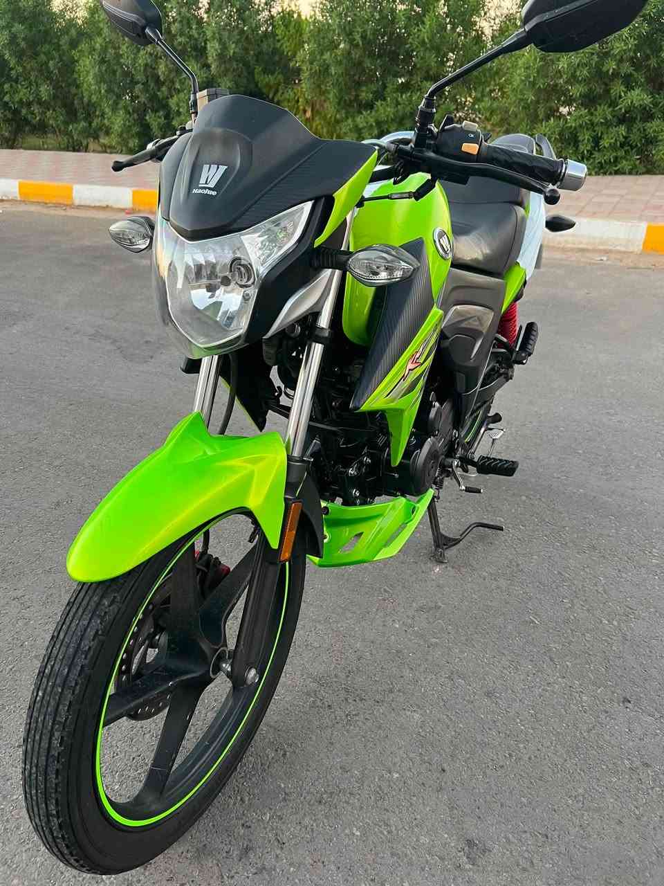 سلام عليكم دراجه هاوجي للبيع موديل2023مسجل وكامل تحويل شوكت متريد دراجه كامله من كلشي جكت ابره مابيهه سعر(16ونص)عنوان رمادي تاميم:***********
