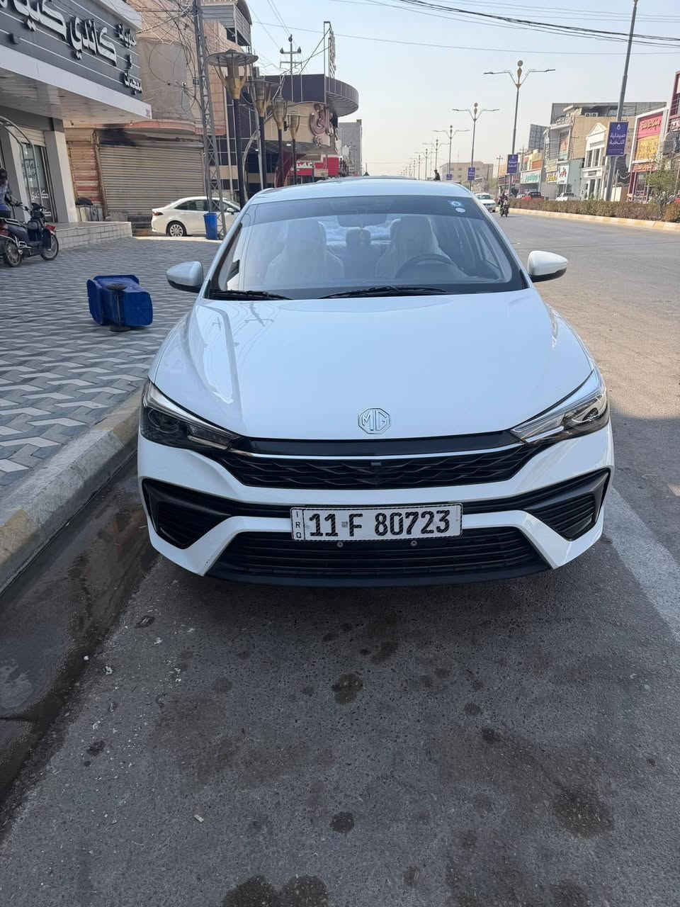 سلام عليكم mg5pls موديل ٢٠٢٥ ماشيه ١٣٦٠٠ وقابله نص فول رقم بغداد باسمي تحويل ثاني يوم
بصمه ابواب دخول ذكي
بصمه تشغيل
اوتو هولد 
هند بريك بصمه
شاشه ابل كار بلي 
تحكم مقود جهتين 
تبريد قطعتين 
مسويله عازل جام حراري سياره جديده اخت الزيرو 
السعر ١١٥ ورقه العنوان فلوجه 
للاستفسار ***********

