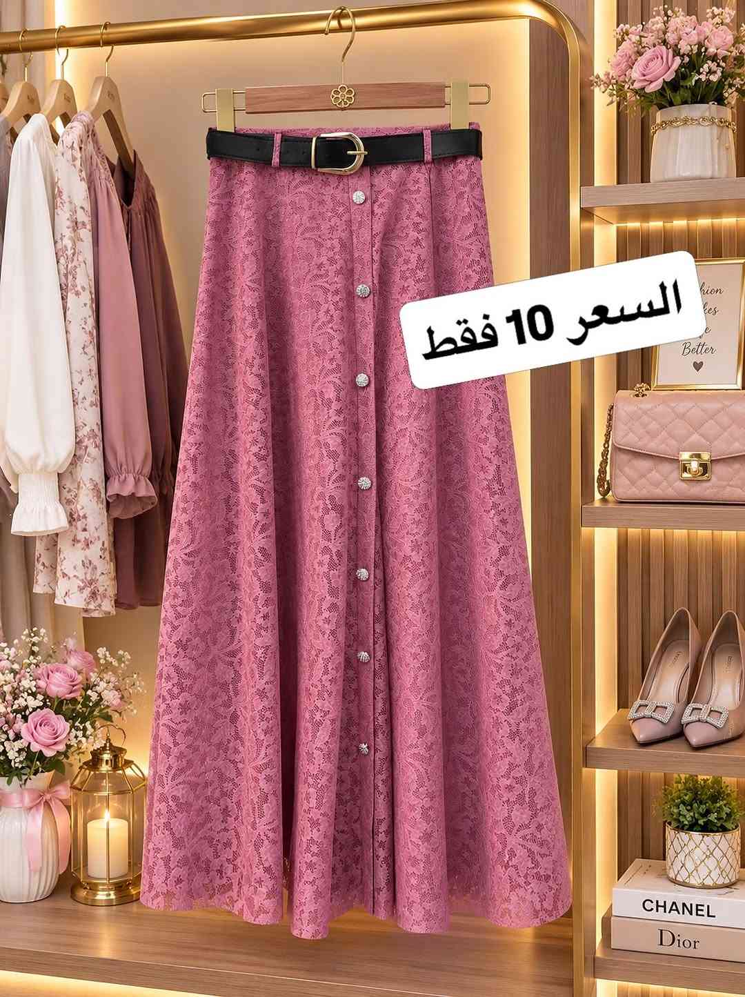 😍 تخفيضات 😍 تخفيضات 😍
تموره كلوش 
السعر (10) الف فقط 😍
قياس (38-40-42-44-46-48)
موقع المحل :
الأنبار -قضاء هيت - حي الجمعيه 
مجاور مطعم بيتزا كنك 
للاستفسار مراسله الصفحه
 او الاتصال على الرقم 
 *********** متوفر واتس آب 
  #شُهرة

نص مكتوب في الصور:
- السعر 10 فقط