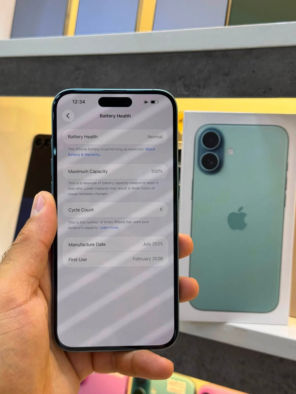متوفر قسط مراوس
ايفون 16 بلس ذاكره 256 بطاريه 100 بلادي 😍

فقط مفتوح من كرتونا نوذج Mاصلي ملحقاته كامله بي ضمان من مركز 15 يوم فحص وين ميعجبك سعر قفل من الخير 1100 الف🩵

العنوان بغداد الدوره شارع معلمين طارق فون 

***********
