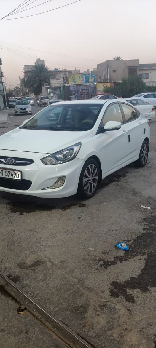 اكسنت 2014 خليجي
1600 دوش قطرتين 
فول مواصفات اعلى فئه
كلشي بيها شغال 
رقم بغداد ب اسمي 
مكاني بغداد شارع فلسطين 
بيها مكانين صبغ بدون لغد بدون شاصي 
السعر 85 بيها مجال بسيط 
رقمي ***********
