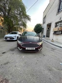 فورد فيوجن موديل 17حادثه جاملغ وبنيد بدون دواخل سياره تيتانيوم بدون فت...