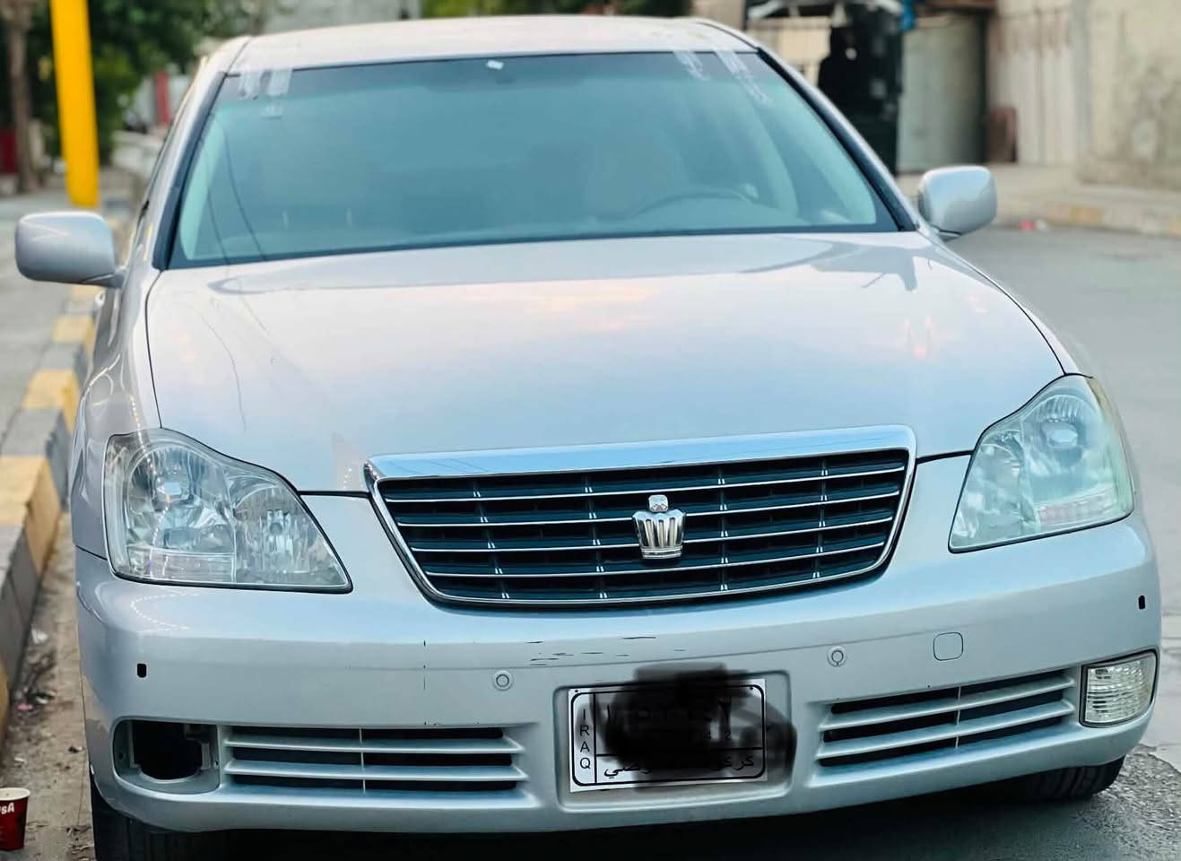 شاهینە بڕاوە ٢٠٠٥ تازە داخل ناوزەرد بەحری
گێڕ و مەکینە بچوک واتە ١٨٠ دژە بەنزین 
بەمەعنای کەلیمە سفرە 
کامل حەمام کراوە کوشن و بەرگەدەرگاو فەرش سندوق کامل
ناو مەکینەی لۆکە ١٤٠ هەزار ڕۆشتوە
مەجموعەی پێشی زۆر تندو تۆڵە سەیارەیەکی زۆر تازەیە 
داعم لێدراو سەقف کەڤەر بەشەرت 
لە سەیدسادقە 
***********
واتساپی لەسەرە
