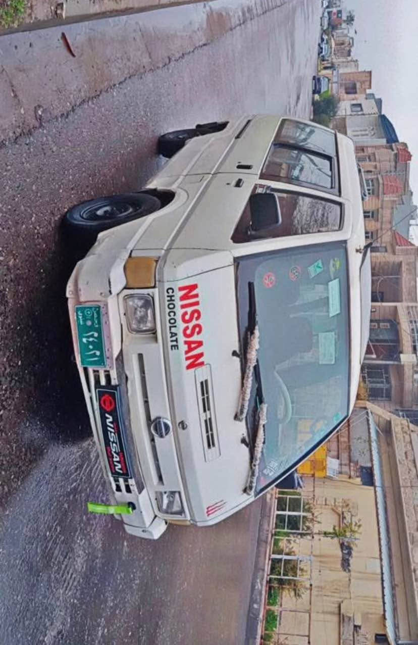 نیسان ئورڤان 
ماڵی کەسابەت 
سەیارەکە ئارمە
گێرو مەکینەی مەزبوتە
٢٥ گەڵاو گۆرینەوەش ئەکەم
*********** السليمانية, العراق
