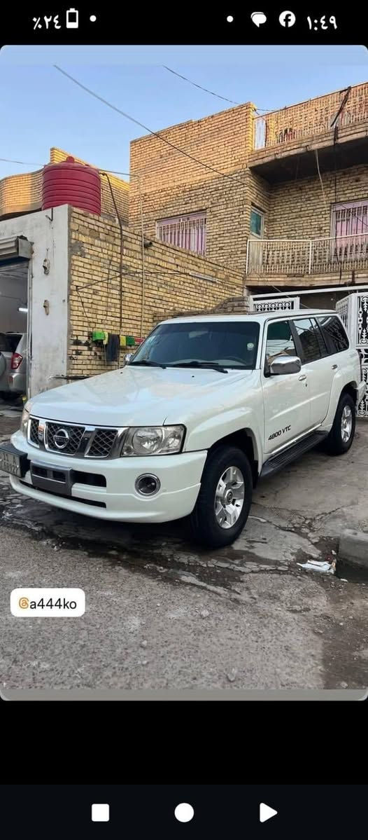 نيسان بترول مديل ٢٠٠٩ رقم بغداد فول موصفات كير محرك حداديه كفاله داخل بيجي محرك ٤٨٠٠ منضومه غاز ٨٠ لتر مكان ميسان اي ستفسار تصل ***********

نص مكتوب في الصور:
- @a444ko
- بكرا اذا هلّت عيونك من الشوق
- خل الغياب اللي بغيته .. يسرك