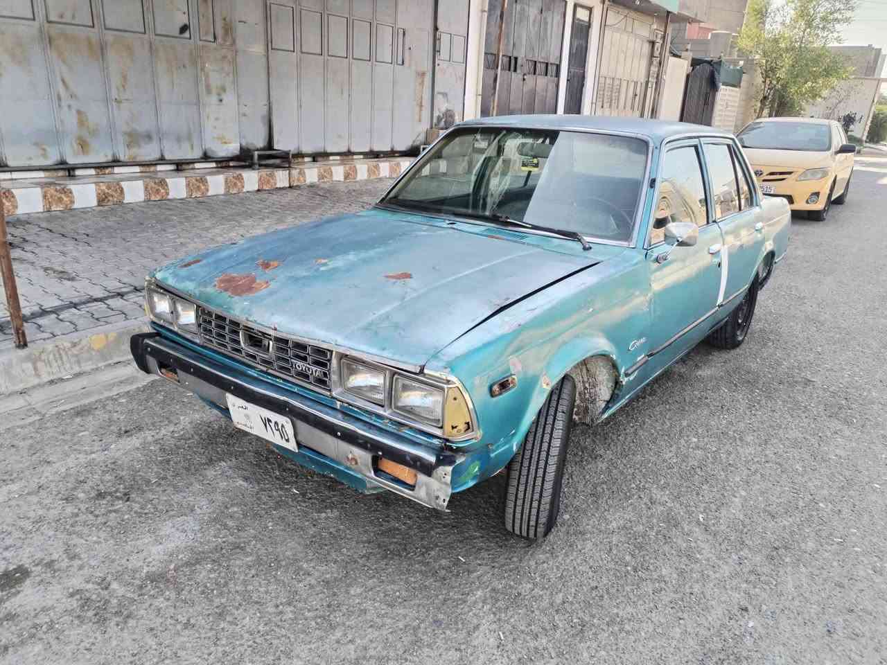 كرونه مديل1980رقم صدامه سياره باتري جديد تخم تاير جديد تبريد و تدفيه شغال محرك بي بخار ابيع صرف كير اكسل شرط سعر 10 قفل قفل لا تعبني و تعبك سيارا ما تصرف بانزين شغل و اطلع وين ما تريد الي شراي يخابرني ***********
