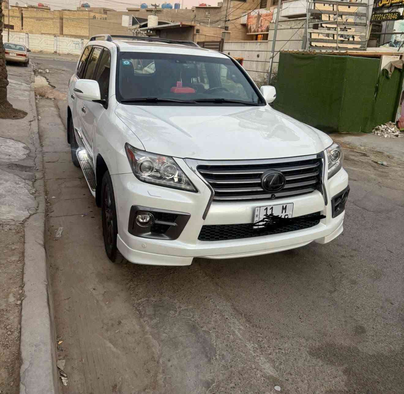 مساء الخير
للبيع أو المراوس حسب القناعه لكزز2015 
ماشية حاليا 67
محرك 8سلندر5700
تحكم ستيرن كهرباء
 دفع رباعي

دخول ذكي

 ابواب بصمة

 ثلاجة

بروجكتر

نقاط عمياء

هيدروليك

نفيجيشن

اوتوهولد

شاشات خلفية

فتحه سقف

مثبت سرعة

كاميرات 360 درجة

مقاعد كهرباء

تسخين وتبريد

كاميرا على الشباك الامامي للرؤية الامامية

 الزجاج الامامي عازل للضجيج

 رادار مثبت السرعة على شعار لكزس من الامام

مكيف خلفي بتحكم منفصل

اشارات للانعطاف للمرايا الجانبية

مرايات كهرباء مع خاصية الطي

المصابيح الامامية LED

كشافات ضباب

 احزمة امان

جنطة كهرباء

السيارة جديدة محافظة عليها لا شخوط ولا ضرر ولا صبغ .. 

بيع أو مراوس حسب القناعه

مكان السيارة بغداد 
للاستفسار ***********
