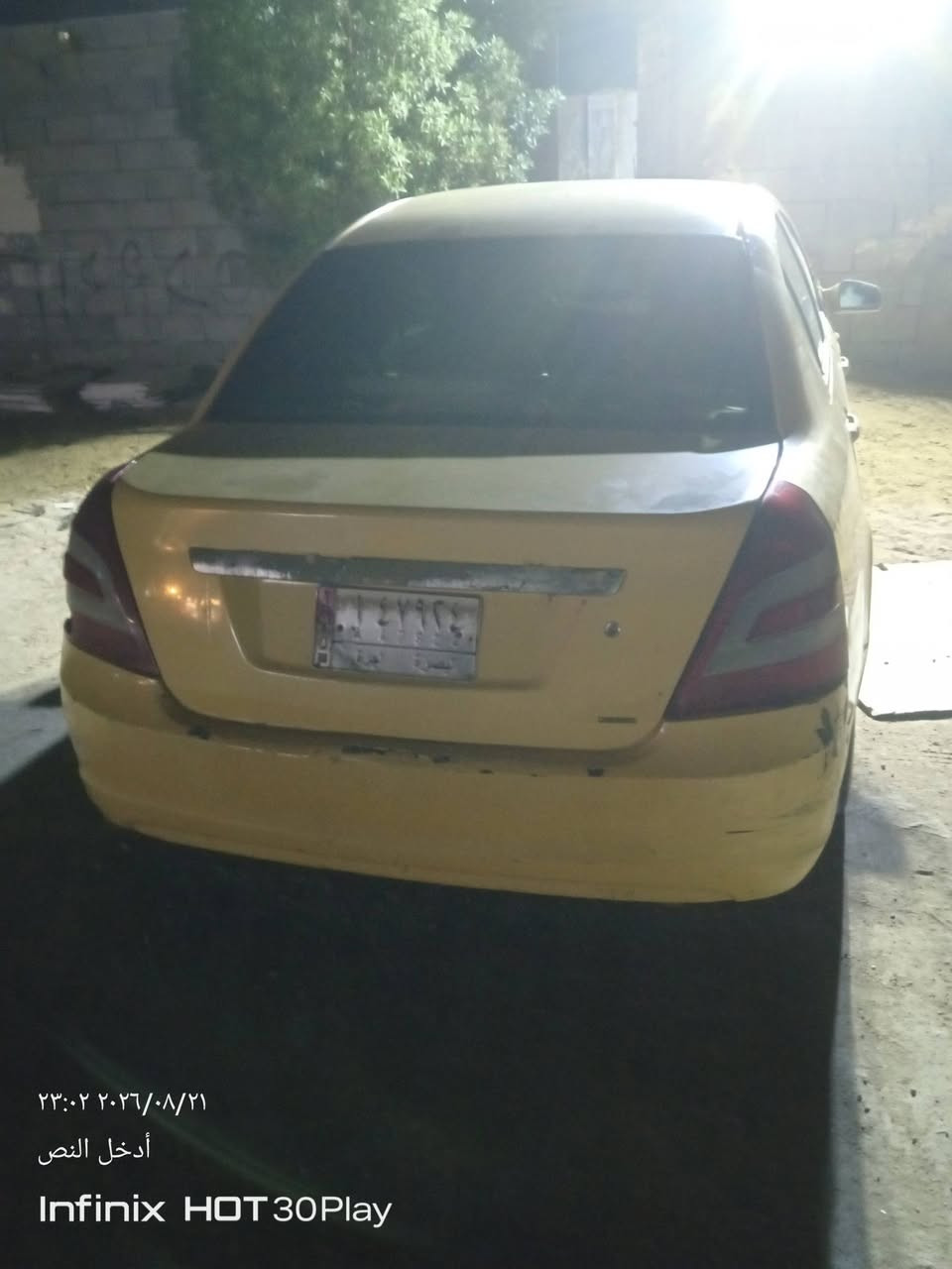 سلام عليكم سياره شير موديل 11  مكينه كورله ربع براقي مكينه كفال وكير جديد توه شادينه كفال السياره حلوه كهربائي شغله تبريد بس كمبريسر عطلانه سياره صافي من كلشي تخم تاير حداده جديده كلشي جديد وشغال السياره سنويته منتهيه والسياره للبيع المكان بصره كرمت علي الخيط والتصال علئ رقم فقط الشراي ***********
