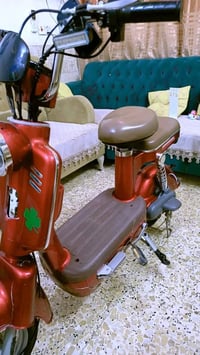 دراجة كهربائية • مرايات • سلة