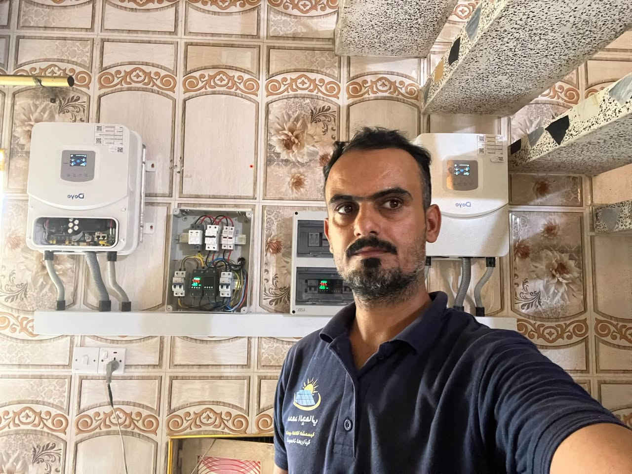 ☀️ على بركة الله تم تنفيذ منظومة طاقة شمسية متكاملة ☀️

⚡ قدرة المنظومة: 30 أمبير نهاري وليلي ⚡

🔋 مواصفات المنظومة:

* ⚡ Inverter Deye: عدد 2، قدرة كل واحد 6.6 كيلوواط.
* 🔋 Battery Dyness: عدد 2، سعة كل بطارية 16 كيلوواط ساعة.
* ☀️ ألواح LONGi X10: عدد 16 لوح.
* 🛡️ بورد حماية متكامل.
* 🔩 حديد مغلون درجة أولى.
* 🏗️ صبات كونكريت درجة أولى.
* 👷 كادر فني متخصص بالتنفيذ والتنصيب.

✨ جودة بالمواد، دقة بالتنفيذ، واهتمام بأدق التفاصيل.

📞 رقم الهاتف: ***********

📍 العنوان: بابل / قضاء الهاشمية

👷‍♂️ بإشراف م.المهندس محمد الچمالي
