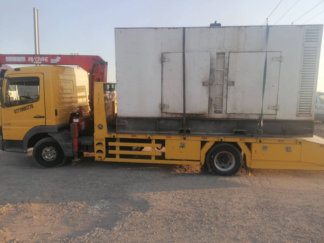 ة السلام عليكم كرين اتيكو للبيع سيارةجاهزة نقصهة بس تبريد باقي كلة شغال كرين ٢سلايت سيارموديل 2003مكفولة من كل شي ***********مكان ديالى بعقوبة
