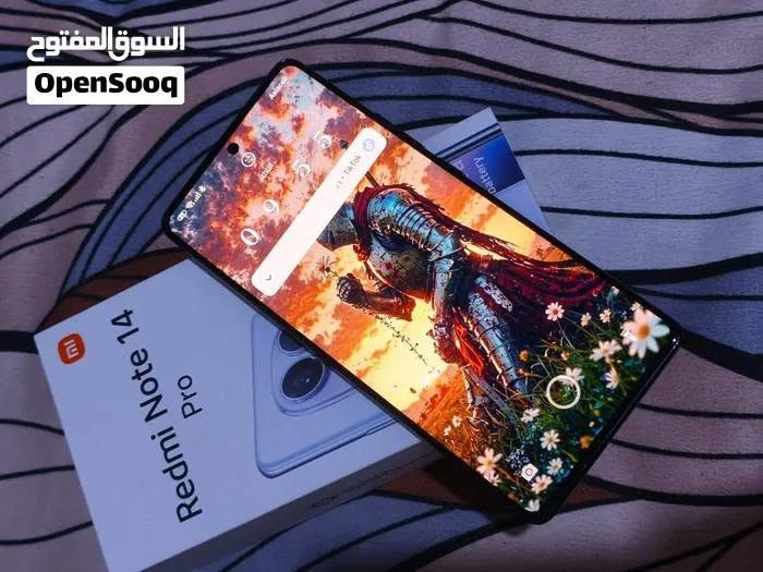 ريدمي نوت14برو جهاز مستخدم 19يوم وكل ملحقاته وياه ذاكره512 عشوائيه12+12 شاشه منحنيه 120هيرتز 
بطاريه 5500 كامرته 200 ميكا بكسل شحنه أنساه السعر 350 بي مجال قليل 
مكاني بصره هارثه وهاذ رقمي ***********

