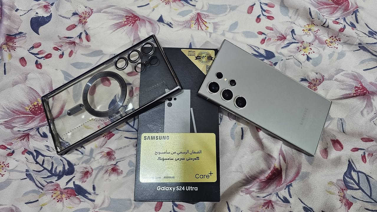مرحبا للبيع اس ٢٤ ألترا
للبيع اس ٢٤ ألترا

ذاكرة ٢٥٦ دبل خط شرق اوسط 

بلادي كله الجهاز ما مبدل اي شي 

فقط بي هاي نقطه ناعمه دوت بل شاشه كلش صغيره بشكل موضحه بآخر صوره

سعر الجهاز 775 الف قفلة تريد تعامل اعبر المنشور 

مكاني ناصريه مركز حي سومر..***********
