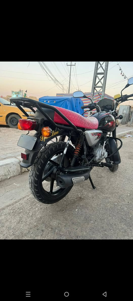سلام عليكم دراجه بوكسر فحل 2024 طالعه بل2025دراجه مكفوله كفاله عامه ما متواجد على النت اتصل واني خادم ***********
