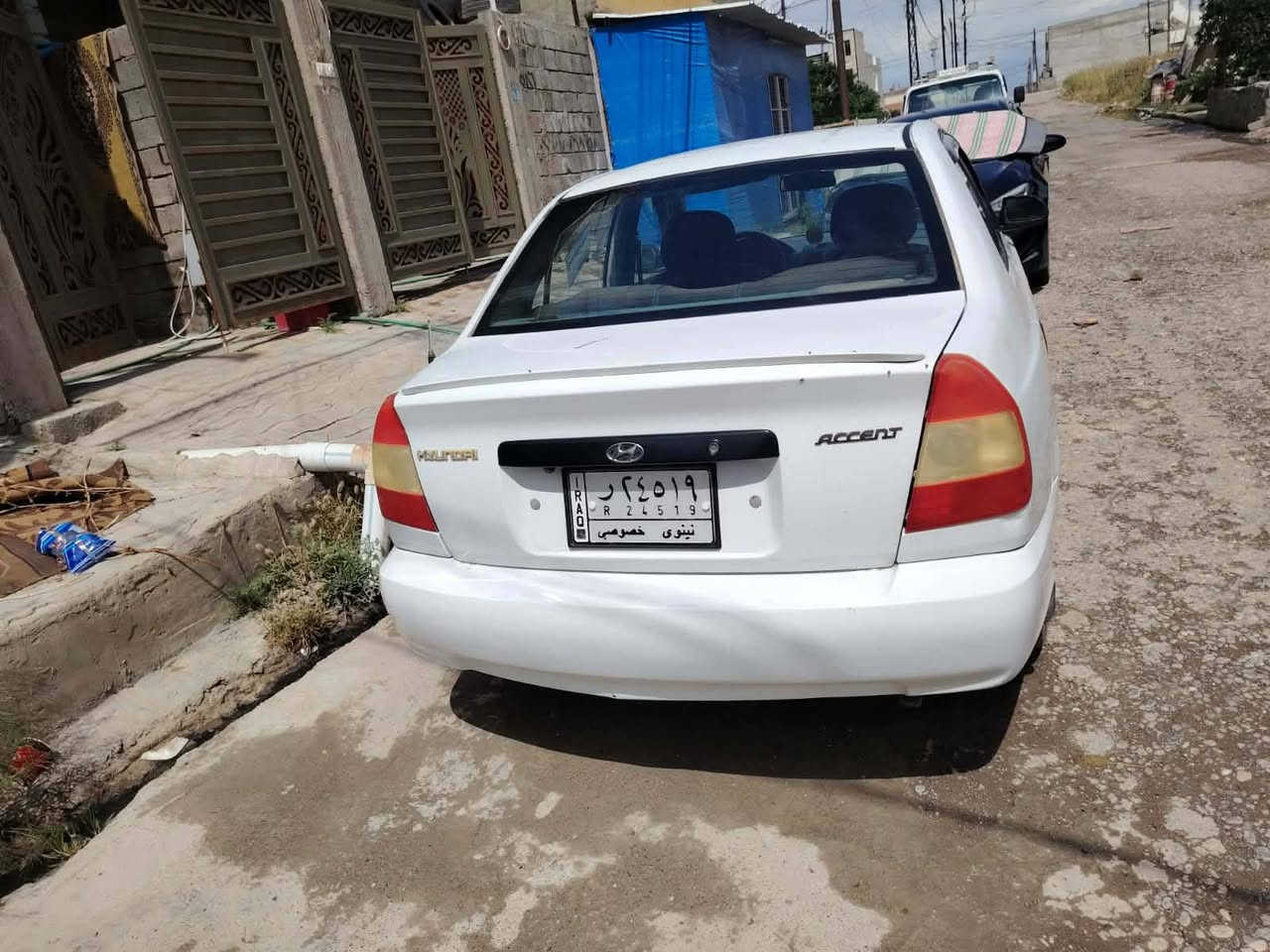 السلام عليكم ورحمة الله وبركاتة 
هونداي اكسنت موديل 2000 سياره جاهزه ورقم نينوئ شرط تحويل سياره جديد تبريد تدفعا شرط بدون صبق بيه ملاحضات كير عادي سعر 48وبيه مجال ترهم مقدمه 20وبشهر ورقتين رقمي ***********
