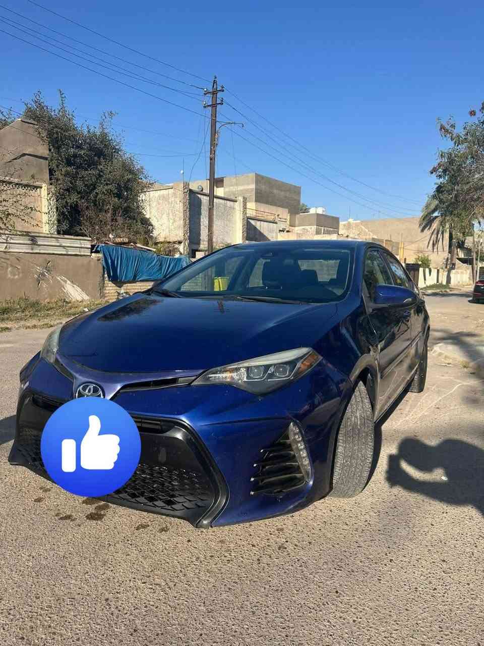 كورلا ٢٠١٦ عارضها ب ١١٠ وبيها مجال بيها بابين حادث أمريكا مبدل أصلي شويه جراد بالتكمه شبرين سياره خير من الله كله جديد ***********
