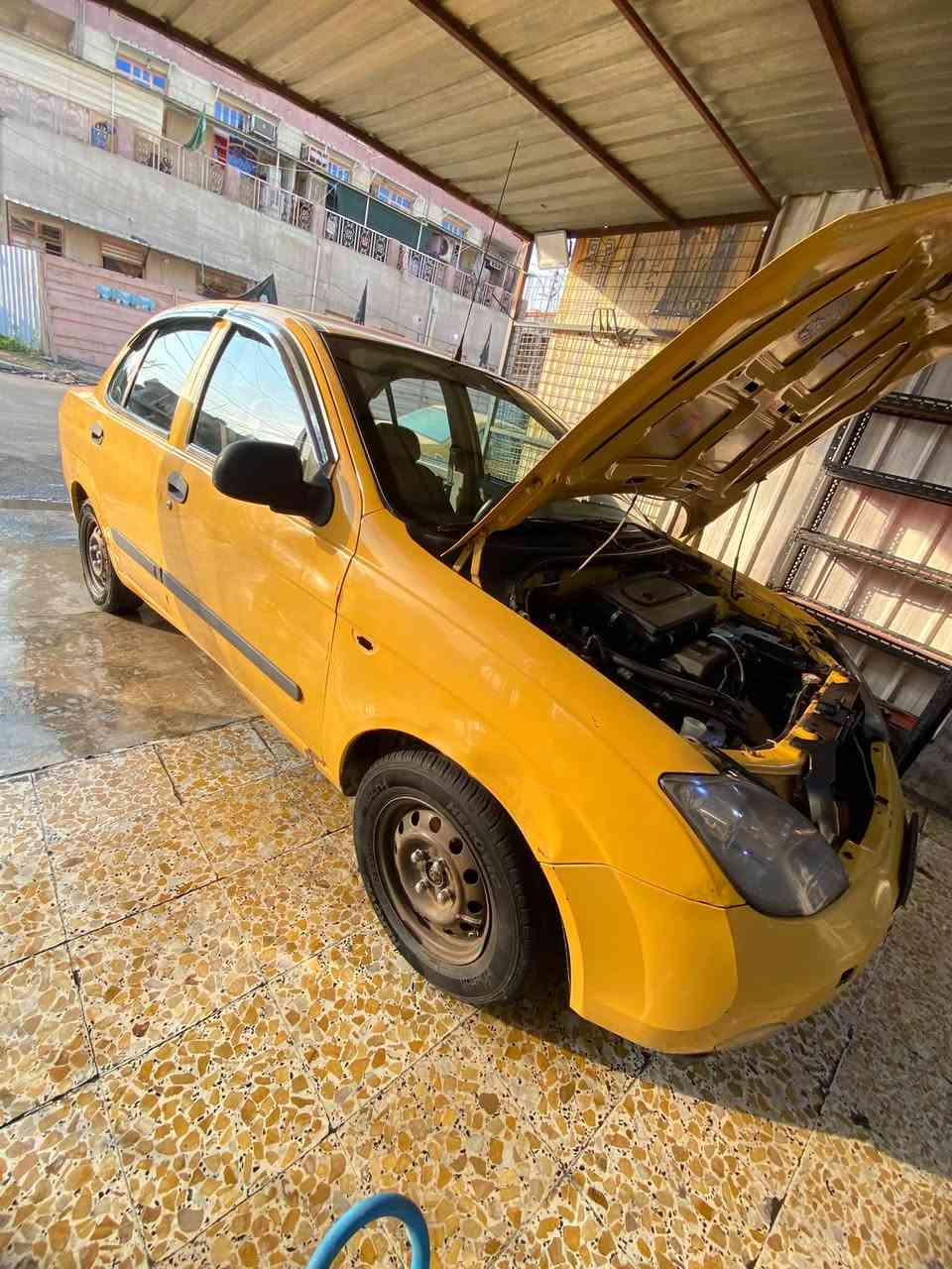 السلام عليكم لبيع طيبه 2015 
سياره بيها طخات بسيطه 
تخم تاير جديد 
صدر جديد 
جام اماميه جديده 
منظومه تبريد جديده  تبريد ثلج 
محرك بي جك جكه 
سياره ماشيه 155 
مابيها نواقص 
بس محرك بي سوت بطاله 
بسمي سنويه 2031  
بغداد  
***********  حسن 
سعر  28  بيها مجال شي قليل
