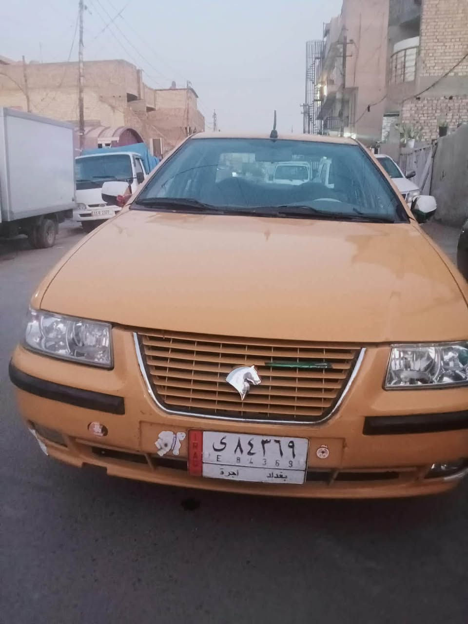 سمند مديل 12 بسمنه رقم انكليزي مكينه خير من الله تبريدعاطل السياره بلاديه بيها بس بنيد طاير ومبدل سعرها 33 وبيها مجال لاستفسار ***********

