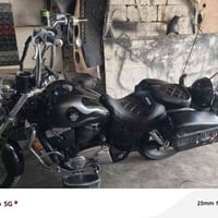 دراجه هارلي كاردن شادوا مرقم حجم المحرك 1100 اي عيب مابي شرط دراجه نظي...