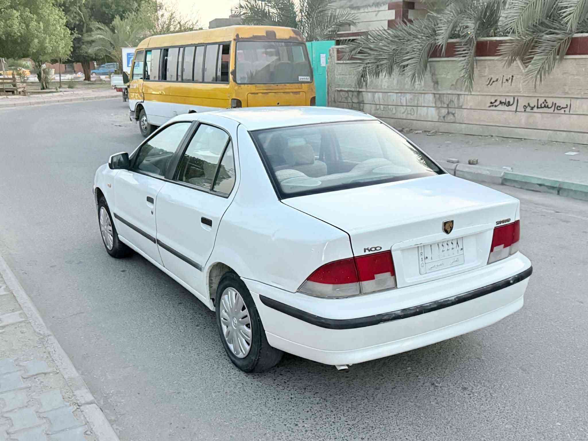 السلام عليكم لبيع سمند خصوصي موديل 2010محرك وكير نضيفات تخم تاير حداديه 80بل ١٠٠دواخل حلوه سياره خير من الله السعر ٢٨وبيه مجال بسيط  العنوان السماوه قضاء السوير للاستفسار ***********
