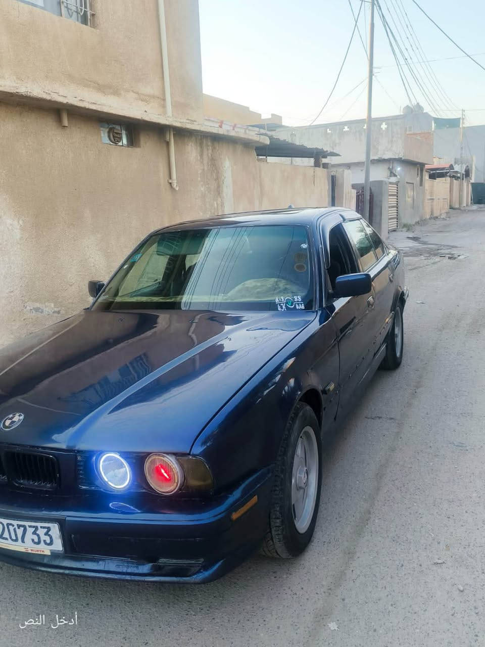 السلام عليكم
بي ام 525  مسكر  محرك كير شرط تبريد ثلج لايت
مابيها نواقص مصبوغه فرن جماليه داخلها بلادي جلد 
السياره بأسمي سنويه جديده وارقام جديده تحويل ثاني يوم
مابيها اي نقصً
السعر50وبي مجال

‭***********‬

نص مكتوب في الصور:
- أدخل النص