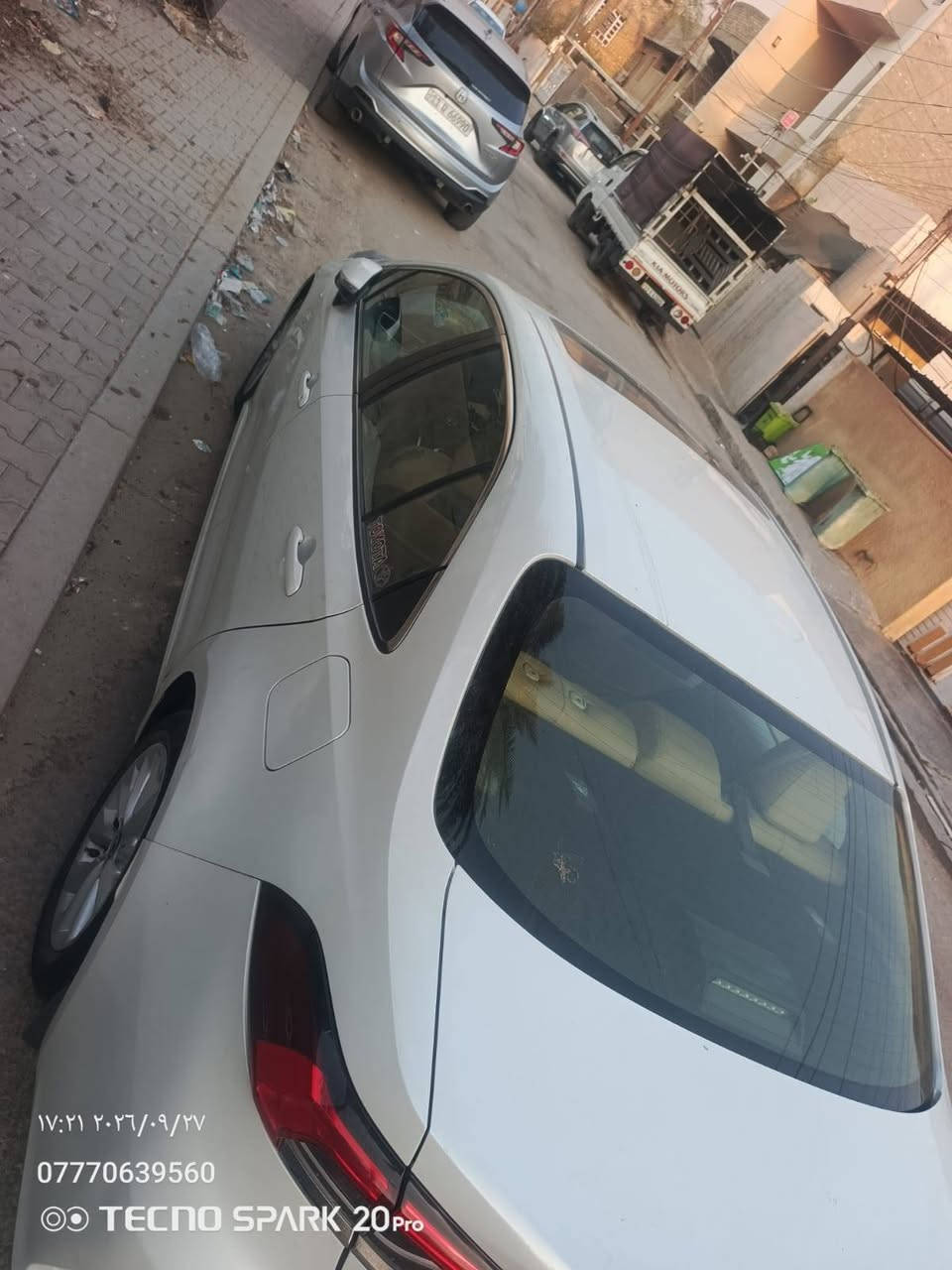 السلام عليكم كورولا ابيض ساز موديل ٢٢ ماشيه 91 رقم أربيل السعر 150ورقه بغداد الدوره المهدية الثانيه ***********واتساب

نص مكتوب في الصور:
- ١٧:٢٠ ٢٠٢٦/٠٩/٢٧
- ***********
- TECNO SPARK 20Pro
- ١٧:٢١ ٢٠٢٦/٠٩/٢٧
- TECNO SPARK 20 Pro
- ۱۷:۲۱ ۲۰۲۶/۰۹/۲۷
- ⊙◎ TECNO SPARK 20 Pro
- 17:21 2026/09/27 *********** TECNO SPARK 20 Pro