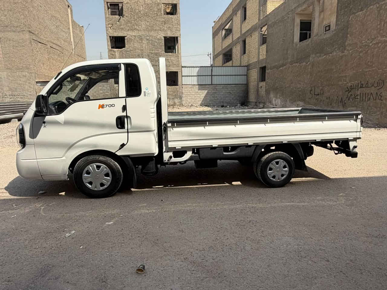 السلام عليكم ورحمه الله

للبيع كيا حمل  مكينه 2700
موديل 2025 ماشيه 1800km السياره  بسمي تحويل ثاني يوم السياره استخدام شخصي مكفوله عده بارد اقل الشبر اباب السايق سبيره مانازل السياره جديده ماشايله صندوك بعده عله وضع الشركه 
السعر 164 وبيها مجال 
العنوان بغداد الدوره 

للاستفسااراكثر اتصال ***********
