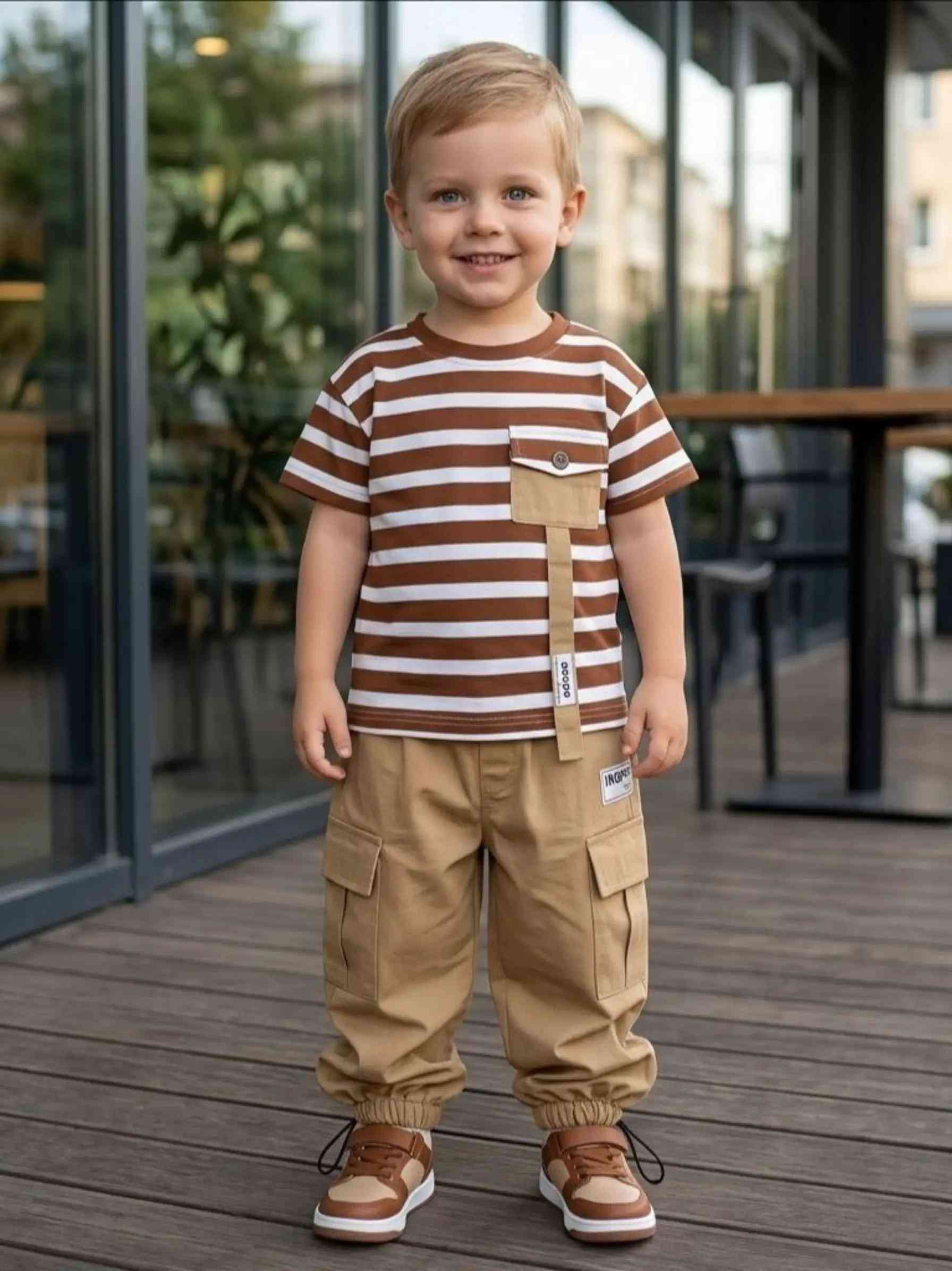🔥 السعر 10 ألف فقط! 🔥 👕✨ ستايل صيفي أنيق ومميز للصغار ألوان حلوة وتصميم كاجوال يخلي طفلك يطلع بأجمل إطلالة 😍💙💚💛🤎 📏 القياسات: من 9 أشهر إلى 4 سنوات 💥 السعر فقط 10,000 دينار 💥 📩 للحجز والاستفسار راسلونا على الخاص أو واتستاب *********** 📱📱 #ملابس_أطفال #ملابس_ولادي #أطفال #ستايل_أطفال #الموصل 
