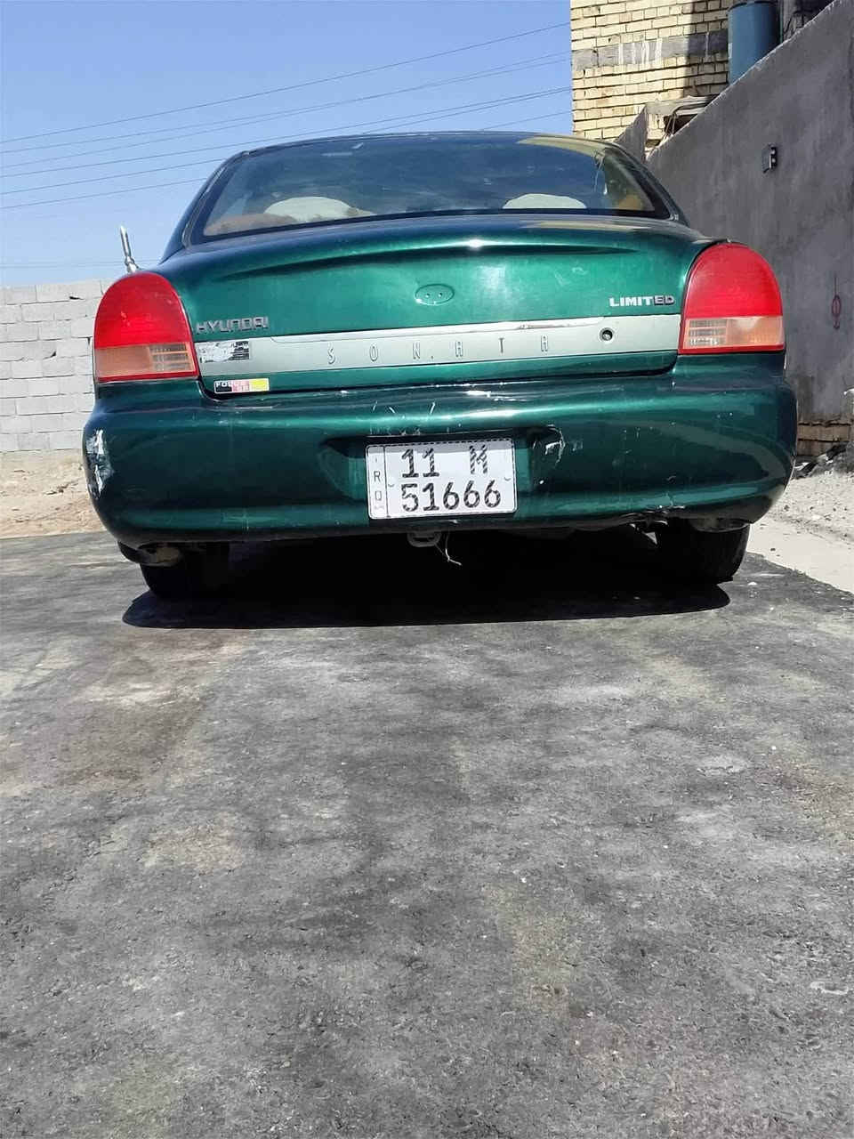 سوناتا للبيع مديل 2000
وارد امريكي.  محرك6
نظام واحد
كير ومكينه خير من الله
كهربائيات شغاله وخير من الله
رقمهه كلششش حلو
تحويل  ثاتي بأسمي سياره 
لتواصل موجودعلى رقمه واتساب واتصال
***********
