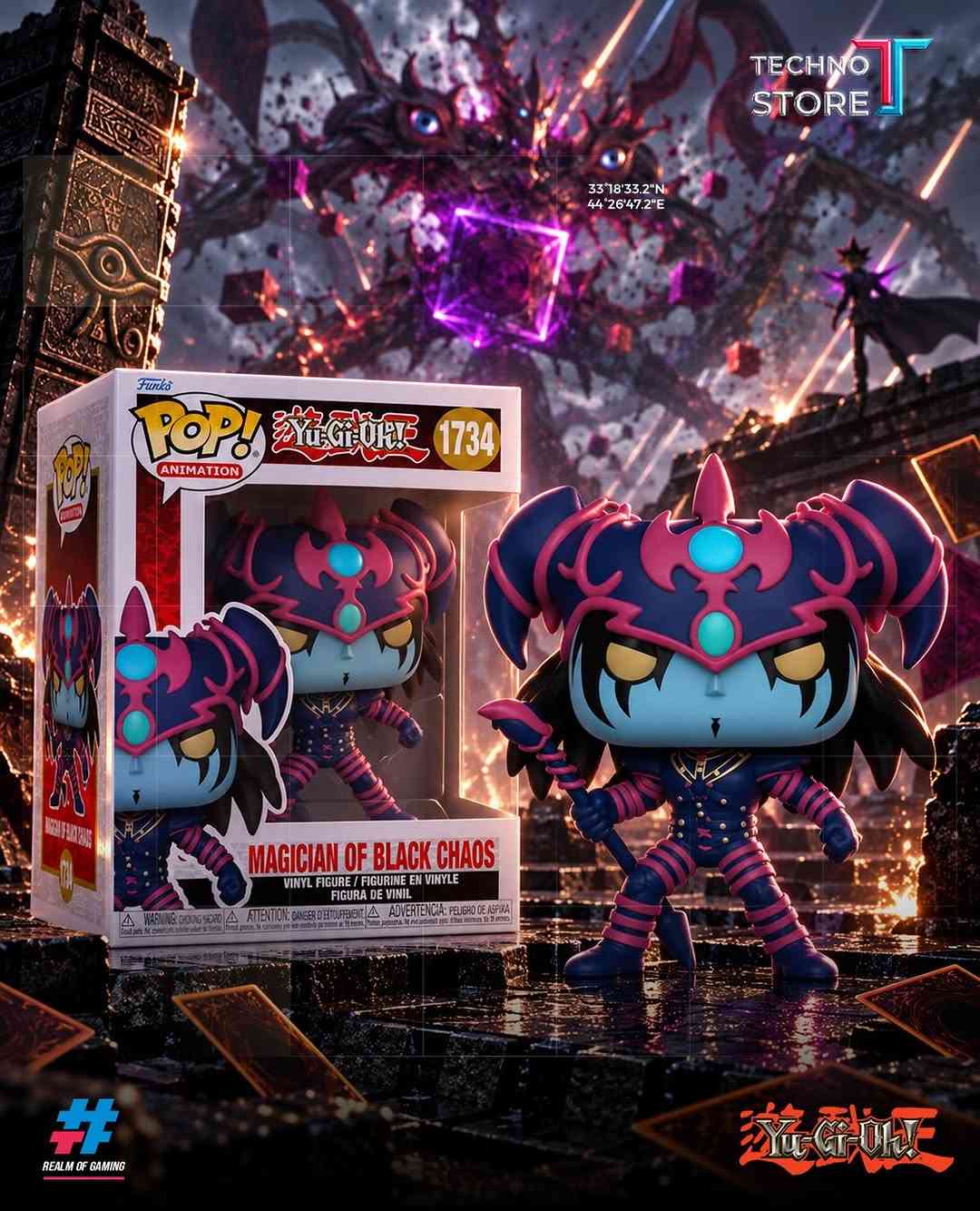 ⚡️ IT’S TIME TO DUEL! ⚡️
Figurs Yu-Gi-Oh! وصلت 🃏🔥
من Yugi وKaiba إلى Dark Magician وKuriboh 😎

📦❤️‍🔥توجد خدمه توصيل داخل بغداد والمحافظات ❤️‍🔥📦

✅‌‎الموزع المعتمد لشركه فونكو بالعراق
✅‌‎موزع معتمد لبطاقات يوغي بالعراق

‌‎1️⃣الفرع الاول
بغداد - الكاظمية - شارع اكد
***********

‌‎2️⃣الفرع الثاني
بغداد - شارع الصناعة - قرب شركة النبع
***********
***********⁩l

نص مكتوب في الصور:
- TECHNO STORE 33°18'33.2"N 44°26'47.2"E
- TECHNO STORE 33°18'33.2"N 44°26'47.2"E # REALM OF GAMING
- TECHNO STORE 33 18'33.2"N 44 26'47.2"E # REALM OF GAMING
- TECHNO STORE 331833.2N 442647.2E
- TECHNO STORE 33 18'33.2"N 44 26'47.2"E
- TECHNO STORE 3318'33.2"N 4426'47.2"E REALM OF GAMING
- TECHNO STORE 33°18'33.2"N 44°26'47.2"E REALM OF GAMING
- TECHNO STORE 33 18 33.2 N 44 26 47.2 E REALM OF GAMING
- TECHNO STORE 3318'33.2"N 4426'47.2"E
- TECHNO STORE 33 18 33.2 N 44 26 47.2 E