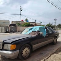 للبيع مارسدس رقم مشروع وطني مكينة بطة 2500 لاتنقيص ولاتبخير بيها حادث ...
