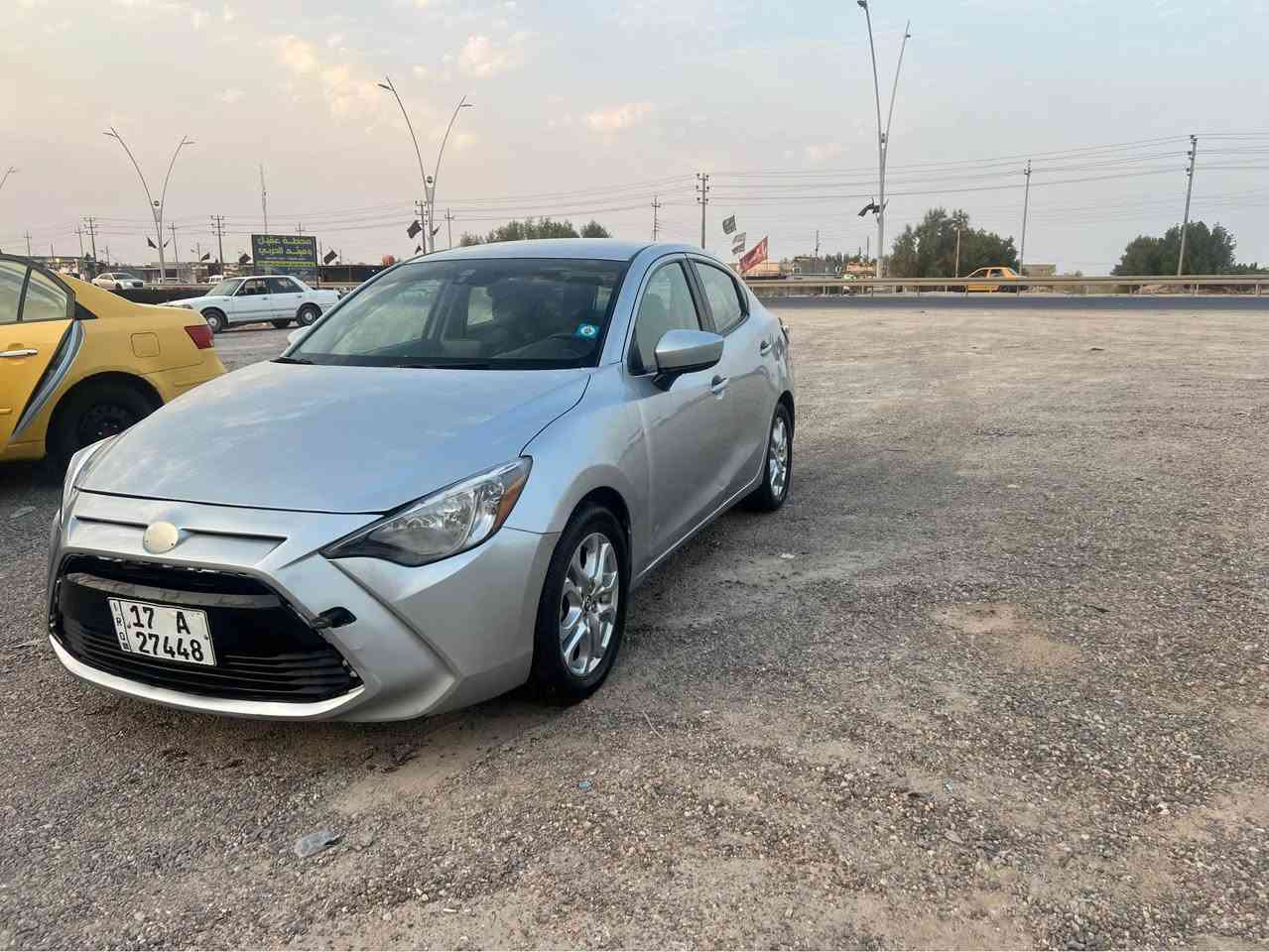 تيوتا يارس وارد امريكي موديل 2018 حادثه جاملق او بنيد بدون لغود ولا شواصي 
حداديه جديده تبريد 
مواصفات رادار امامي مثبت سرعه كامره خلفيه مانع انزلاق سياره حلوه سعر 105 بيه مجال لشراي
*********** البصرة, العراق
