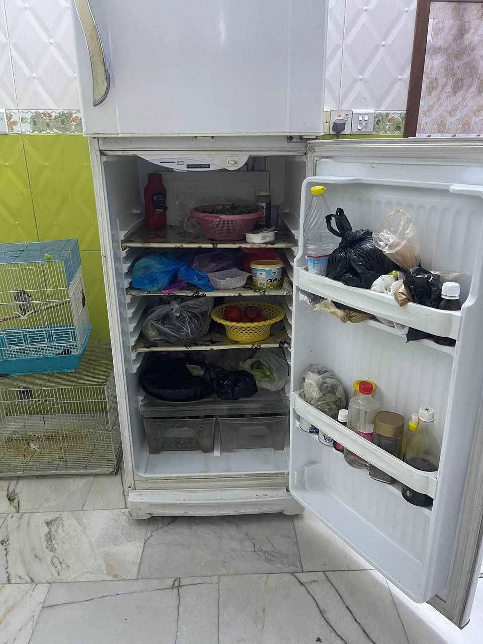 سلام عليكم ثلاجه لل بيع نوع كونكورد لبناني جديده جدا ما داخله تصليح شرط لفحص وتجميد سعر ١٧٥وبيه مجال مكاني كربلاء رقم ***********
