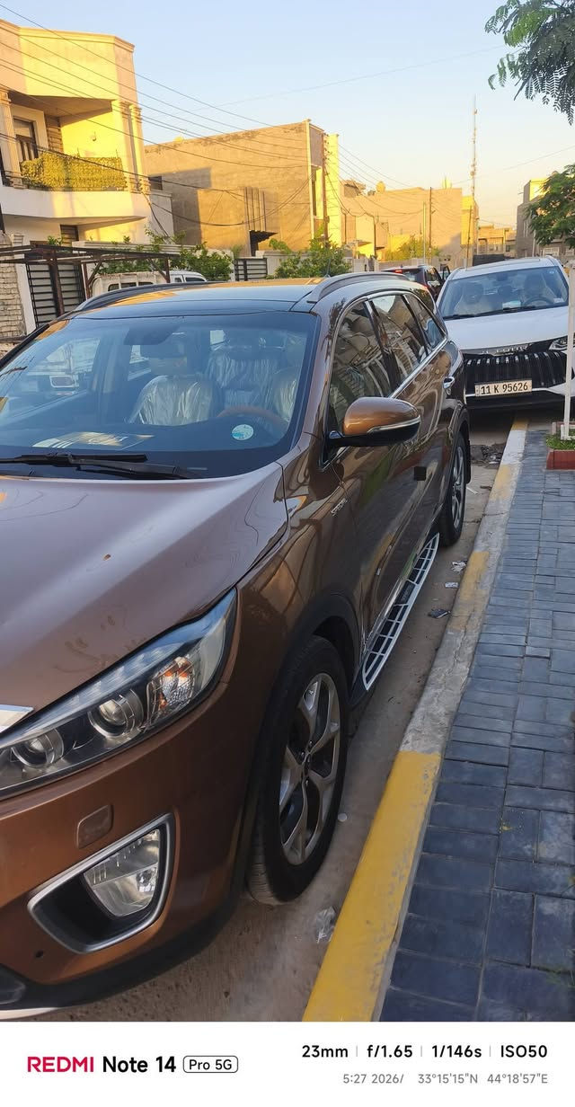 سورنتو 2016 • 6 سلندر • رقم بغداد