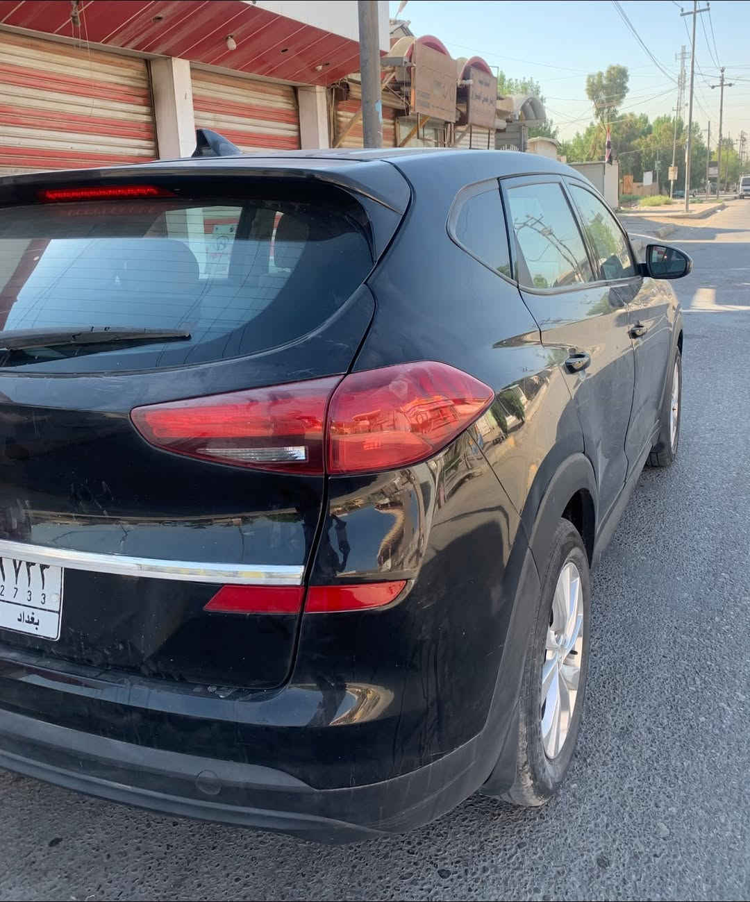 توسان
مديل 2019
وارد امريكي 
حادثهة باب الصدر ولخلفهة صبغ 
سياره حلوه ونضيفه
رقم بغداد ب اسمي تحويل مباشر 
ماشيه 100ميل 
مواصفات معروفه 
مكان سياره بابل 
للاستفسار: ***********
