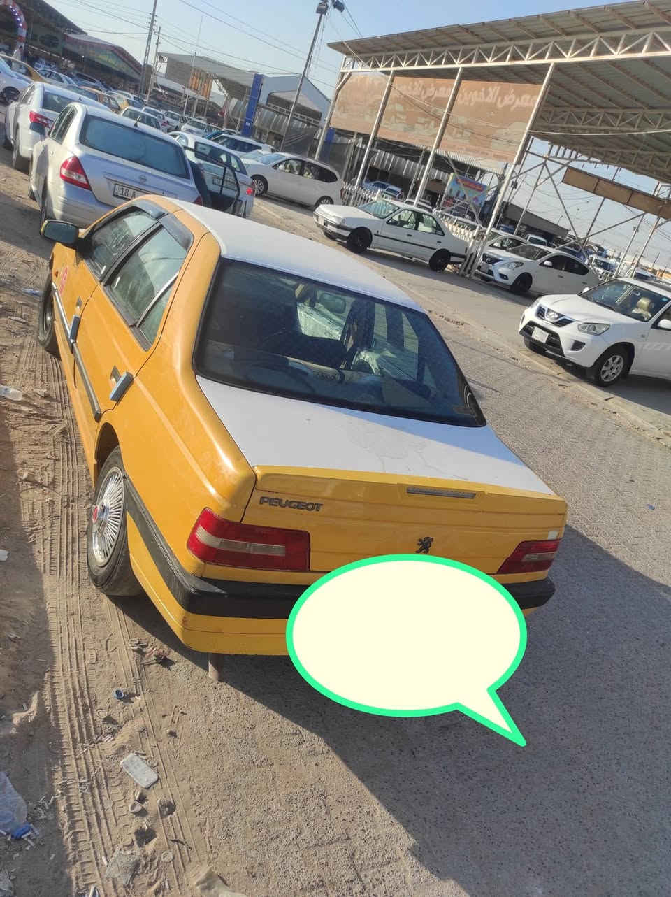 السلام عليكم بيجو لميس لبيع موديل 2013 محرك وكير كفاله تبريد ثلج  لايت زنون تجي وتشوف بعينك رقم بغداد ألماني السعر 28 مكاني نجف بيع مستعجل ***********
