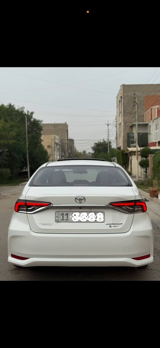السلام عليكم للبيع تيوتا كورلا 2024 فول مواصفات

السيارة شكل الخليجي محرك هايبرد hev

 رقم بغداد مكفولة من الصبغ والبارد

ماشية 29

السعر149ورقة وبيها مجال 

  مواصفات السيارة 

بصمة

شاشة كبيرة

فتحة سقف 

ويل كب 

اشاير بالمري

كروز سرعة

تحكم ستيرن

حساس ضغط الاطارات

لايت زنون

بك لايت لد

نضام ترحيب

محرك 1800

كشنات جلد احمر

رادار

قطعتين تبريد

درايف مود ثلاث وضعيات للقيادة

(Eco-Sport-Contort)

بصمة ابواب

مكان السياره الدوره 

***********
