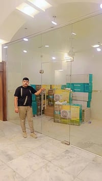 زجاج سيكوريتي • واجهات المنيوم جي 60 • ابواب كهربائية