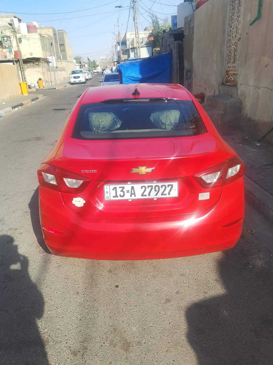 السلام عليكم اخواني الاعزاء 
شفر كروز مديل 2018 امريكي بدون حادث سرقة جاملغ ايمن وايسر وبنيد جاهز سيارة أي نقص مابيه كير كفالة مكينة مفتوحة فقط معدل سنتر بيه  لاتبخير ولاتنقيص ادامة عليه كاملة بسمي سنوية شرط تحويل
محرك 1.4 تيربو 
رقم نگليزي سنوية صار أقل سنة منتهية
ماشية 186كيلو
السعر 93
البصره  

تواصل ***********
