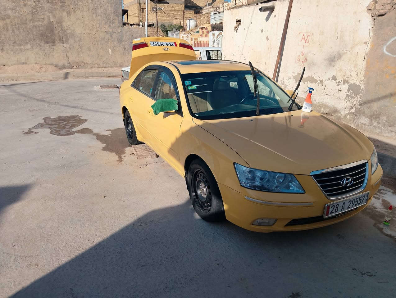 سلام عليكم سوناته موديل 2006 سياره جاهزه مكينه وگير وتبريد شرط حداديه 80٪ تايرات 80٪ سياره مكفوله عيب شرعي وإصوليات وخط وبحث وغرامات وتحويل وكاله سنويه مجدده بثلاثنيات  السعر 78 وبيه مجال حق الجيه رقم الهاتف:  *********** 
العنوان :ذي قار -الشطره

