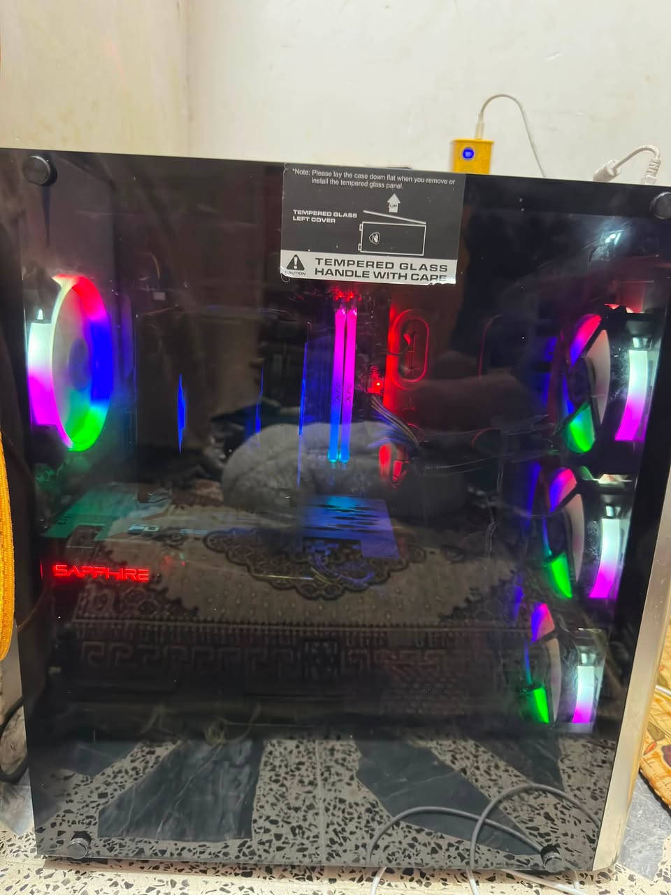 السلام عليكم بيسي للبيع

معالج AMD 5 3600 
كرت شاشه RX5600XT MSI
رامات 16g MSI ddr4 3200
مذر بورد MSI 470 PRO
مبرد هوائي جهتين 
بور سبلاي يمكن 550w
هارد عدد ثنين 1T مع256g

سعر 750 

***********
